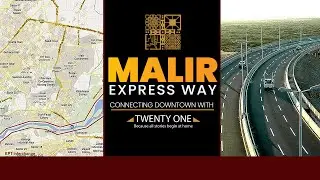 Malir Express Way Connecting Downtown With Twenty one | Malir Express Way Road Map