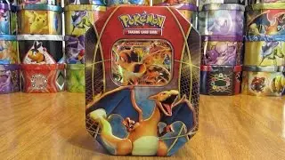 25 Pokemon Tin Opening: Charizard EX