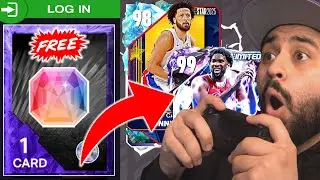 2K Gave Us a New Free Galaxy Opal for Logging In and I Pulled a Free Dark Matter?! NBA 2K25 MyTeam