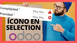 Icono en Field Selection 🪁 | Font Awesome Odoo | class d-inline-flex en campo Selection con ícono