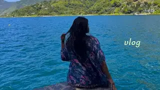 LAKE ATITLAN - Panajachel, San Marcos, Fire show in Eagles Nest
