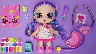 8 Minutes Satisfying with Unboxing KindiKids Rainbow Doctor Set ASMR ( No Music)