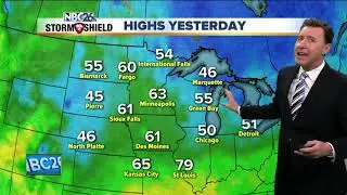 Michael Fish's NBC26 Storm Shield weather forecast