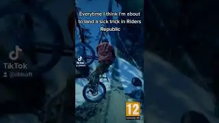 Can't ever be too confident 🙄 #RidersRepublic #Gaming #Ubisoft