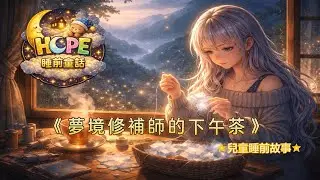 《夢境修補師的下午茶》 #童話故事#  修補夢的人，縫起心的裂縫｜奇幻療癒系童話故事