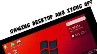 Turn Your CP to PC/Desktop?