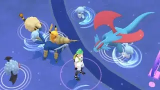 SALAMENCE SPAWN IN THE SNOW!