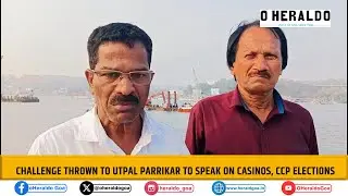 Challenge thrown to Utpal Parrikar to speak on Casinos, CCP elections