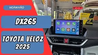 Lắp Android Box DX265 Cho Toyota Veloz 2025 &ndash; Giải Ph&aacute;p Hiện Đại