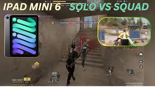 CALL OF DUTY MOBILE GAMEPLAY ON IPAD MINI 6 A15 BIONIC 256 STORAGE