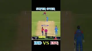 REAL CRICKET SWIPE || SUPER OVER 🔥🚀 #ipl #cricket #viralshorts #rcswipe