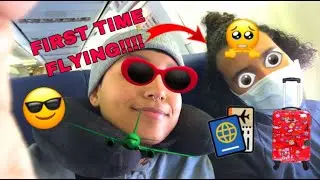 JAYLA'S FIRST TIME FLYING IN A PLANE!! TULSA TO MEMPHIS VLOG #1