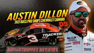*NEW* 2021 AUSTIN DILLON BASS PRO SHOPS CHEVROLET CAMARO DIECASTBUFFET NASCAR DIECAST REVIEW 1/64