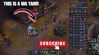 I had to force fight by the end to kill Tahm and win this game - Complicated one