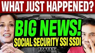 BIG Social Security NEWS | What Just Happened? | SSA SSI SSDI Disability Update
