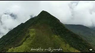 knuckles mountain range drone video