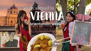 Study Abroad in Vienna | Orientation Week Vlog at IES Vienna (Fall '22)