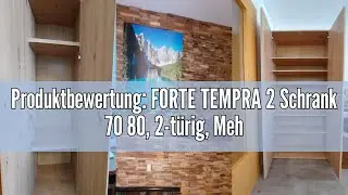 Produktbewertung: FORTE TEMPRA 2 Schrank 70 80, 2-t&uuml;rig, Mehrzweckschrank, Aktenschrank oder B&uuml;rosch