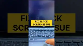 Solve Windows Black Screen Problem in Minutes #windowsfix #pctips #shorts