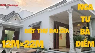 [ Biệt thự Bà điêm ] Hóc Mộn DT 11m×22m 1tâm Gần chợ Bà điểm phan Văn Hơn đường phan Văn đối Vào 30m