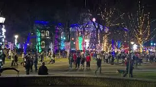 Christmas Tree Lighting 2024 at the State Capital, Carson City, NV