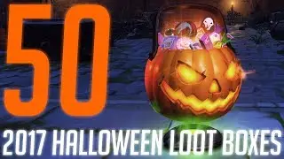 Overwatch :: 50 Halloween Loot Boxes