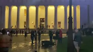 Columbus Ohio State House Defaced