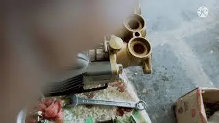 How to change a valve seals and v packing of HTP sprayer in telugu. ట్రాక్టర్ స్ప్రేయర్ రిపేర్