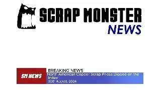 30th August, 2024-North American Copper Scrap Prices Dipped on the Index