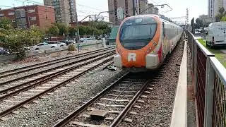 Trenes por Bellvitge Gornal