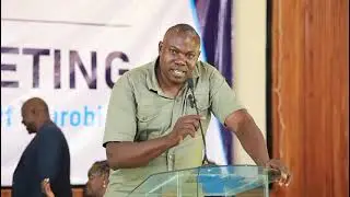 Organising Secretary  Address & Introductions -  Dr Ben Nyanchoga