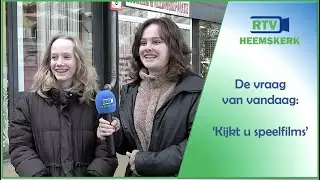 De vraag van vandaag: 'Kijkt u speelfilms?'