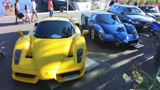 BEST-OF Supercars in Monaco│Summer 2014 (One 77, LaFerrari, Pagani...)
