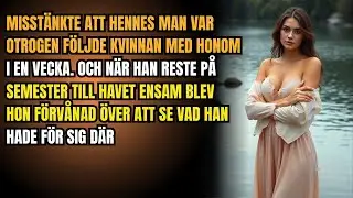 Maken &aring;ker ensam p&aring; semester, men det frun uppt&auml;cker n&auml;r hon f&ouml;ljer honom kommer att chockera dig! �