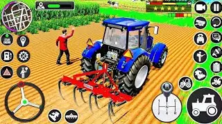 Modern Tractor Farming Driving Simulator 3D - New Tractor Games Android Gameplay