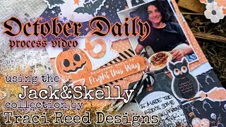 October Daily using the Jack & Skelly collection by Traci Reed Designs