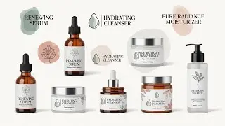 I will design for beauty skin care logo and product label design