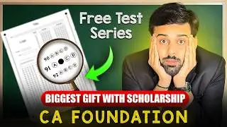 ALL INDIA FREE TEST SERIES for CA FOUNDATION JAN 26