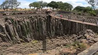 CAMINATA POR LAS   PRISMAS  BASALTICOS ESTADO DE HIDALGO, MEXICO