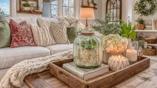 Magical Cottagecore Farmhouse DIY Decor 🎄 | A Soft And Calming Winter Mood