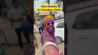 Hola Mohalla Sri Anandpur Sahib &ndash; The Spirit of Khalsa! ⚔️🏇 #shorts #waheguru #goldentemple
