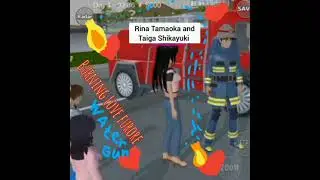 Rina Tamaoka and Taiga Shikayuki - Young Girl And Two Children Sakura School Simulator Instrumental