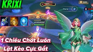 KRIXI Li&ecirc;n Qu&acirc;n | 1 Bướm Trắng M&aacute;u 1 Chi&ecirc;u Chớt Lu&ocirc;n Địch Bốc Hơi Lật K&egrave;o Cực Căng