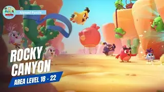 Angry Birds Journey Rocky Canyon | Alpazel Puzzle