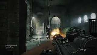 Woldenstein Killing Giant Robot: BJ Killing Nazi Super Soldiers #wolfensteinoldblood 