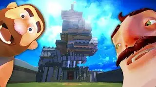 HELLO NEIGHBORS NEW HOUSE IS GIGANTIC!!! - Suicide Guy Gameplay