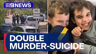 Teen boys killed by their parents in suspected double murder-suicide | 9 News Australia