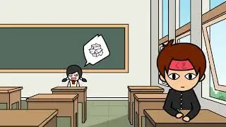 Trick on the Class but it's a [old] custom game (Heaven Studio)