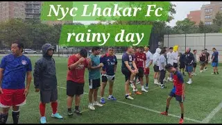 Rain Can’t Stop Lhakar Soccer in NYC | #tibetanvlogger #nyc #soccer