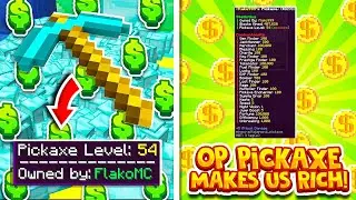 *INSANE* MOST OP PICKAXE On MY BRAND NEW Minecraft OP Prison Server 2023! | Minecraft PRISONS